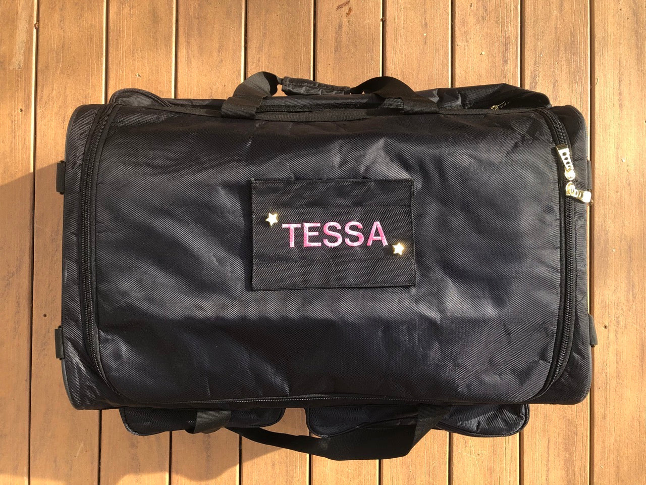 Personalized Name Patch for "CostumeCruiser" Duffel Bag