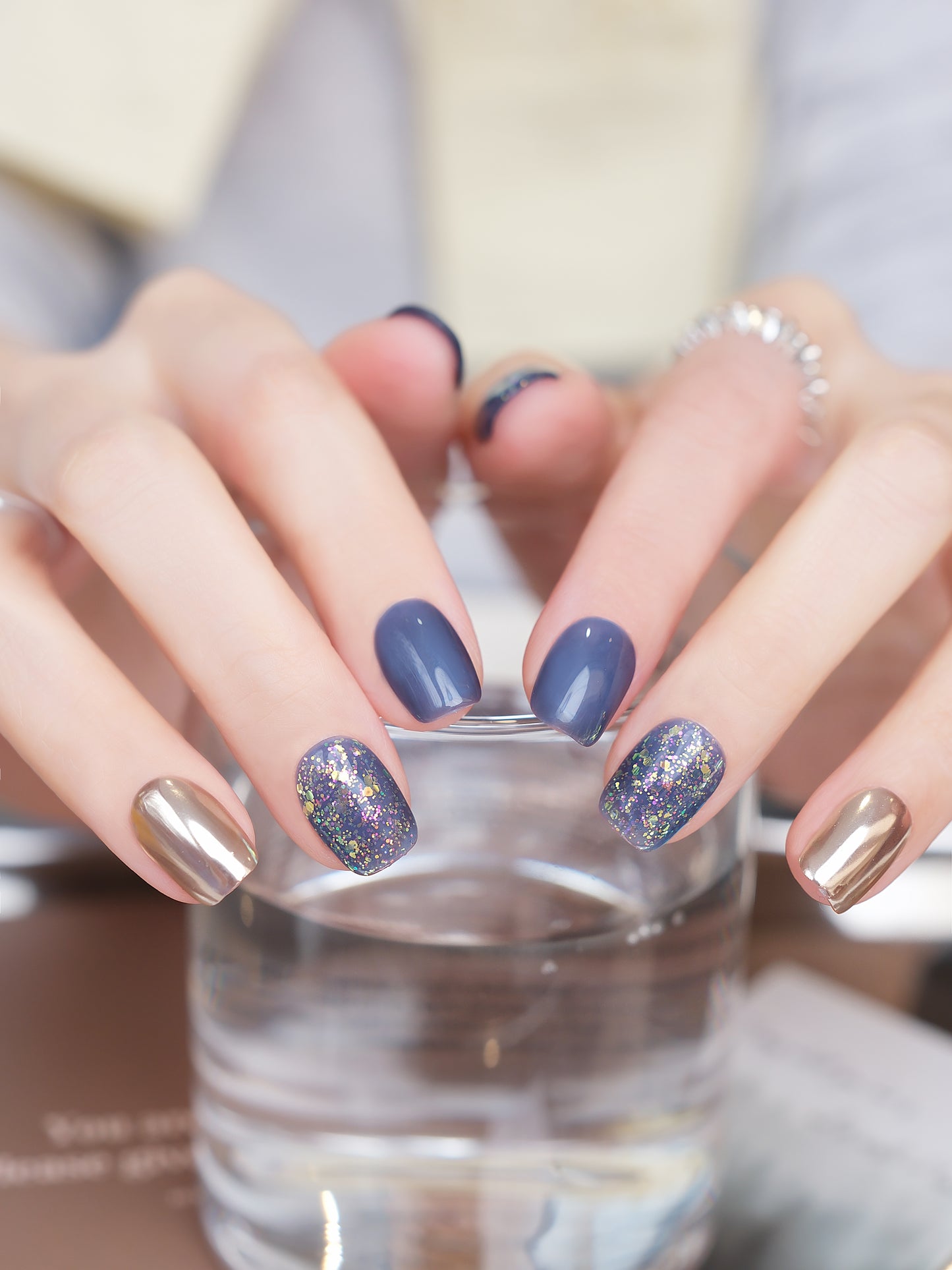 Dancers' Press On Nails– One-of-a-kind designs by professional nail artists: EB-103