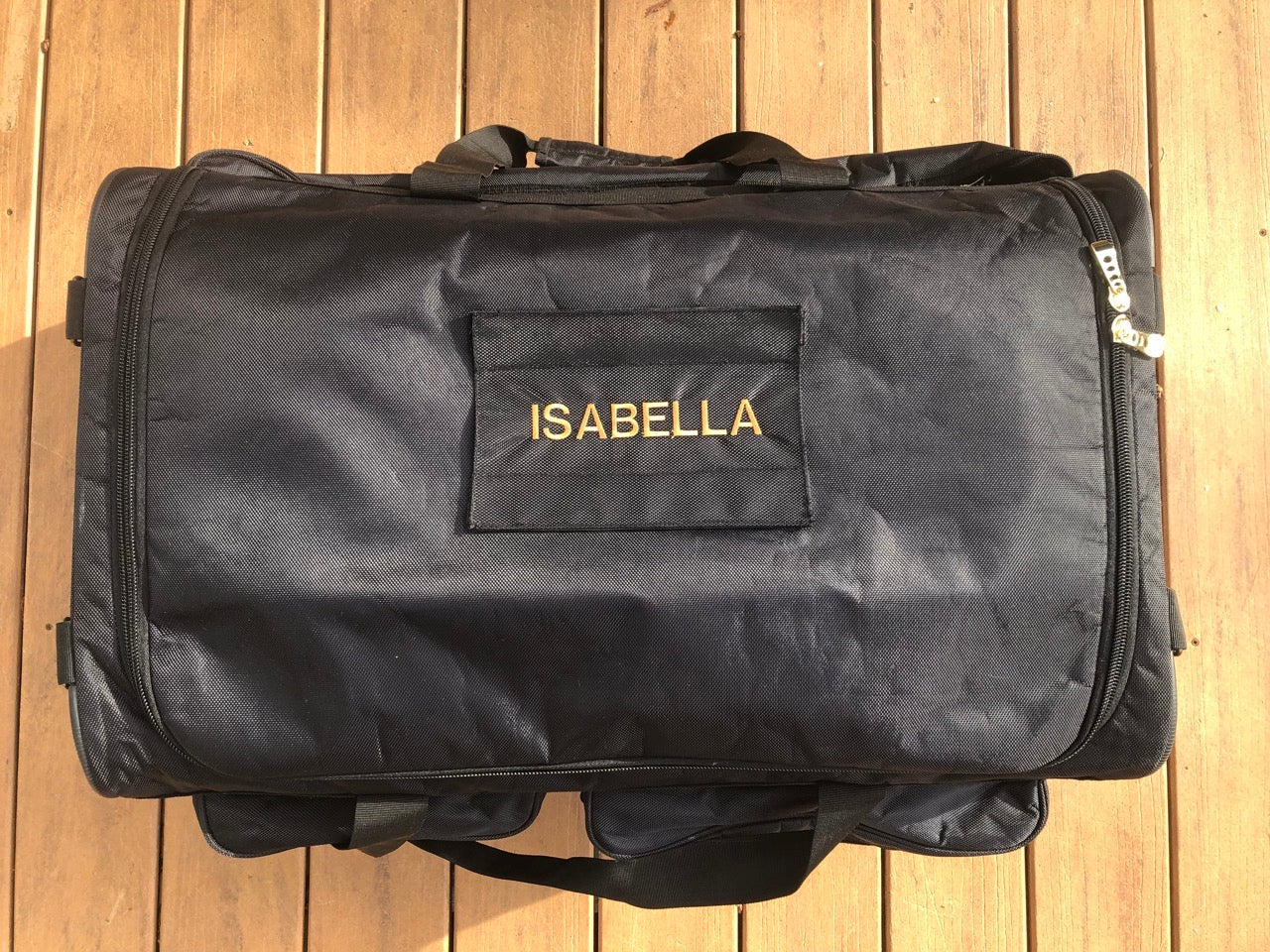 Personalized Name Patch for "CostumeCruiser" Duffel Bag