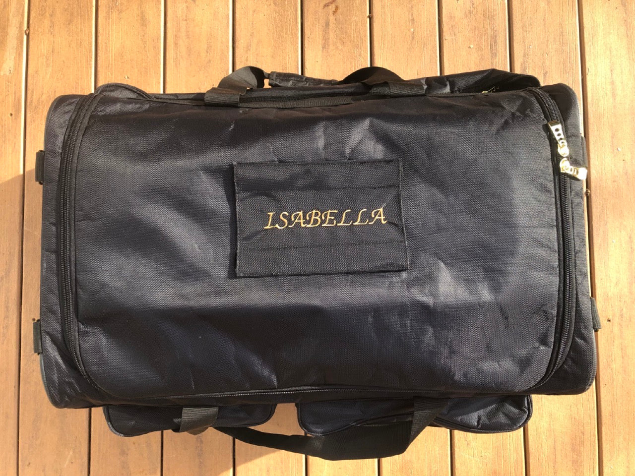 Personalized Name Patch for "CostumeCruiser" Duffel Bag