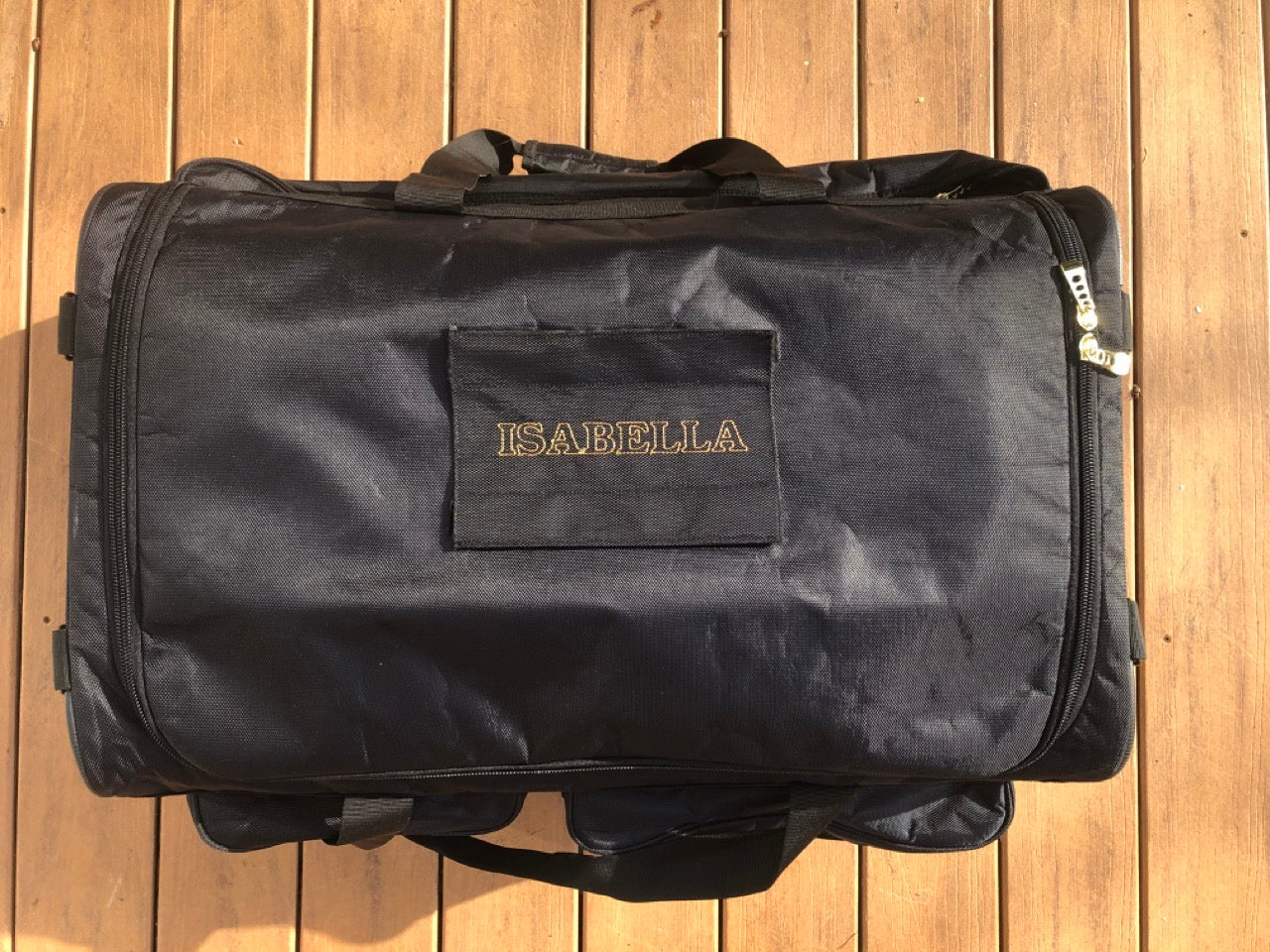 Personalized Name Patch for "CostumeCruiser" Duffel Bag