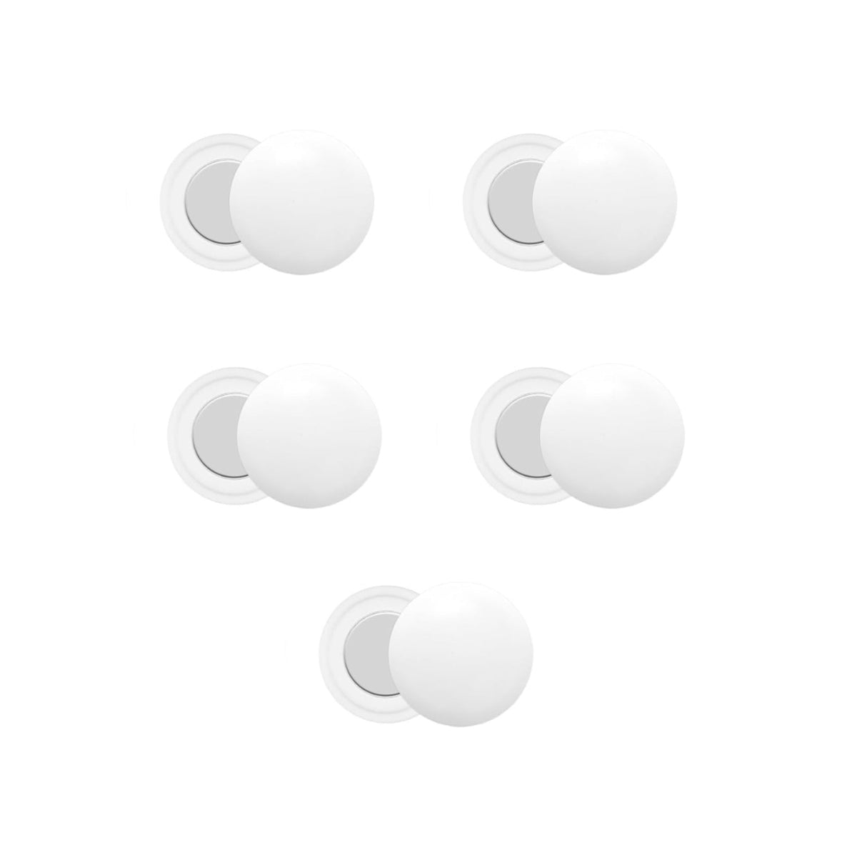 Magnetic Bib Holders for Dance Competition Numbers – Set of 5 Strong Magnets